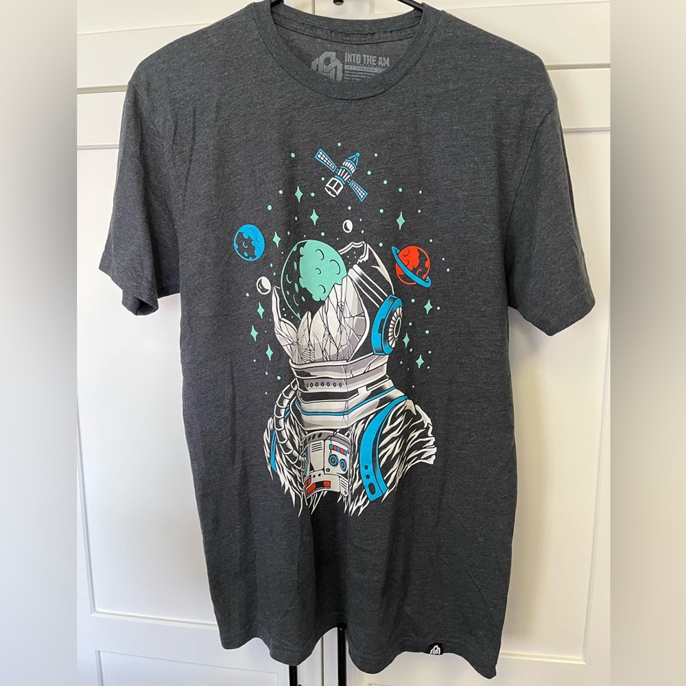 Into The AM Mens T-Shirt. Size Medium